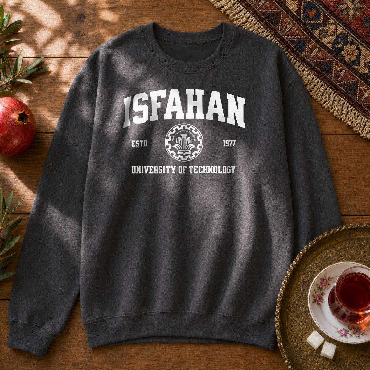 Isfahan University of Technology Sweatshirt - Dark Heather