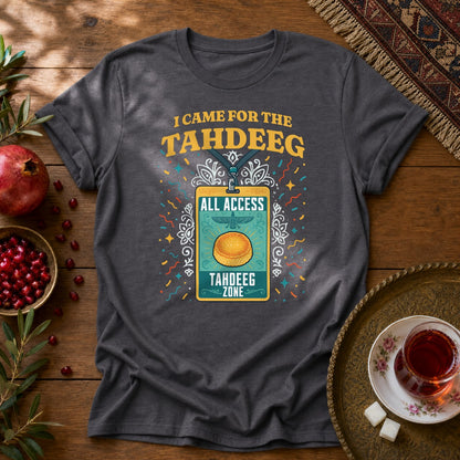 Tahdeeg VIP Unisex T-Shirt - Dark Heather