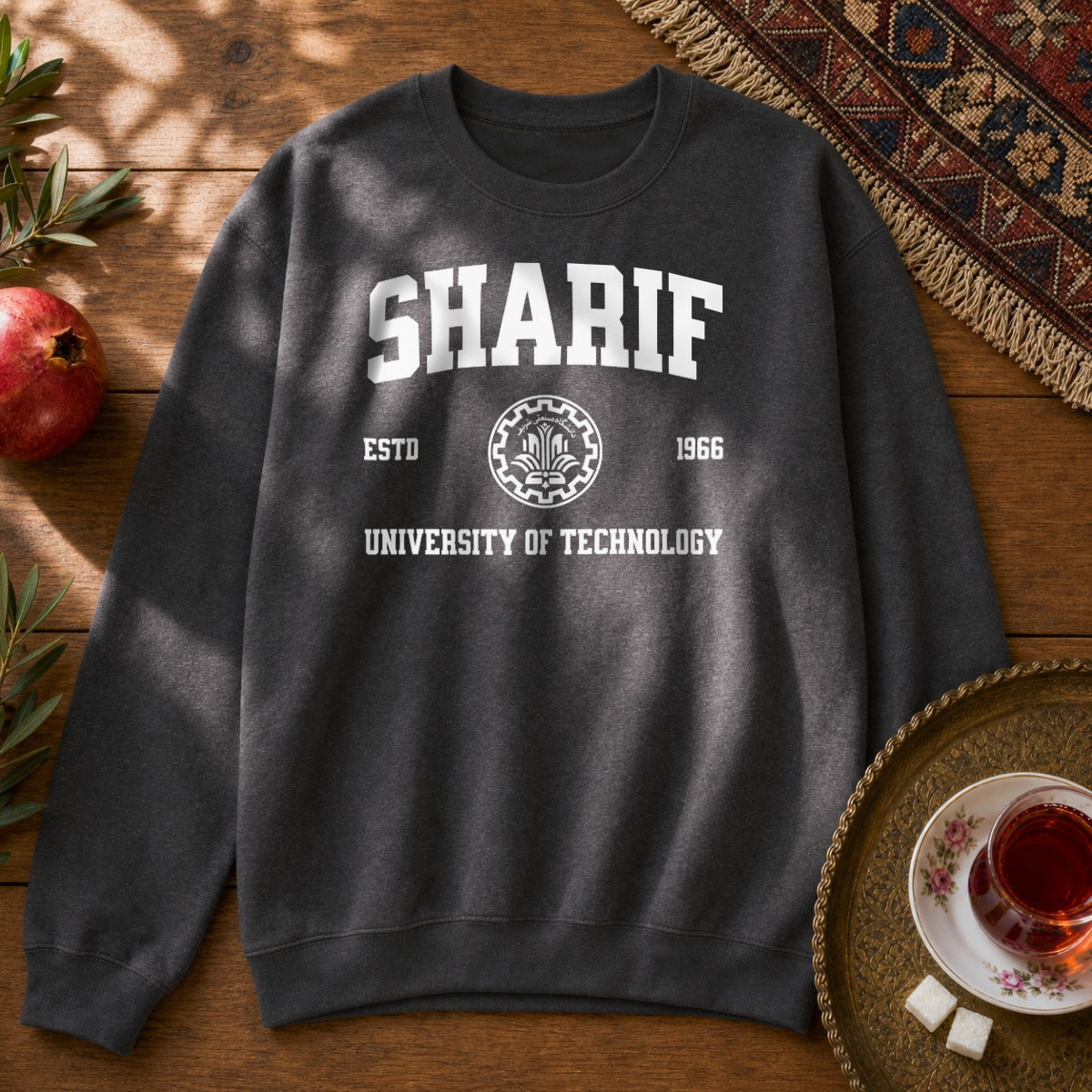 Sharif University Sweatshirt - Dark Heather