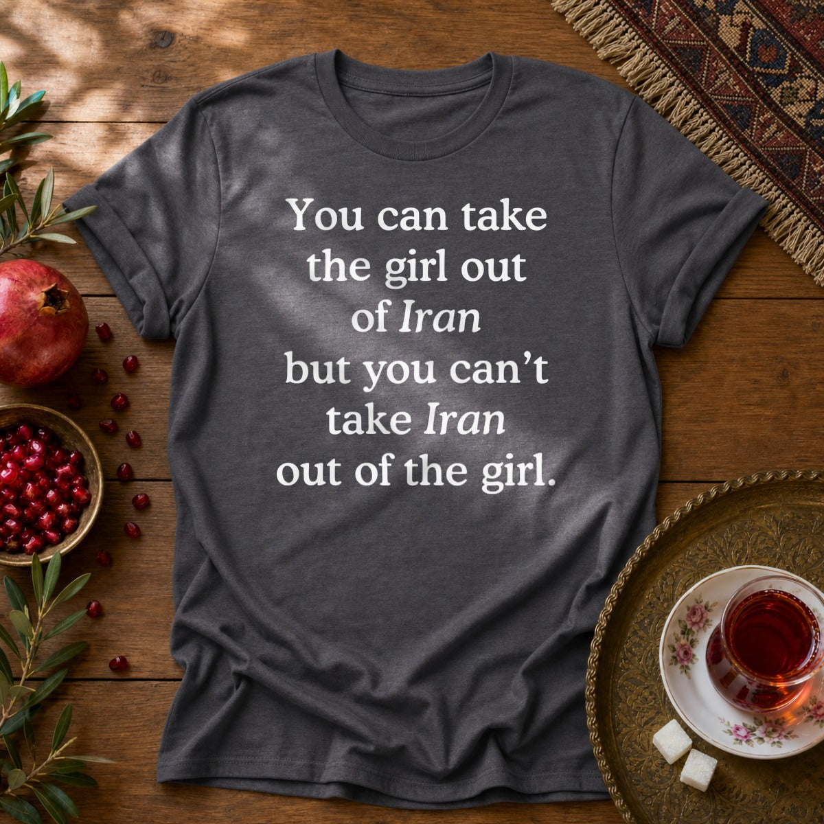 Girl out of Iran Unisex T-Shirt - Dark Heather