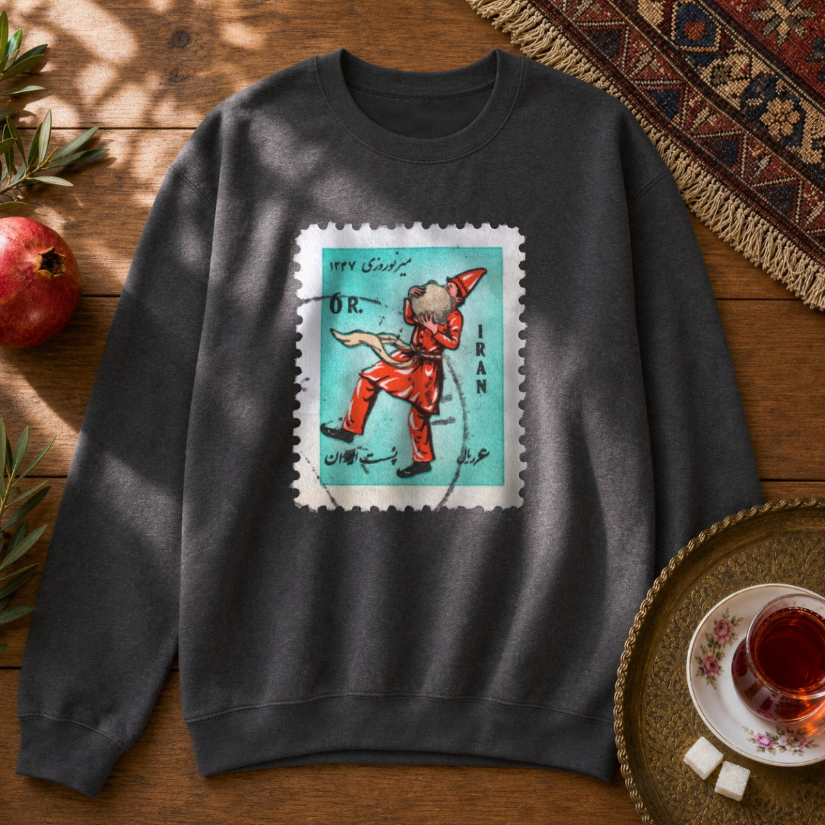 Mir-Nowruzi Sweatshirt - Dark Heather