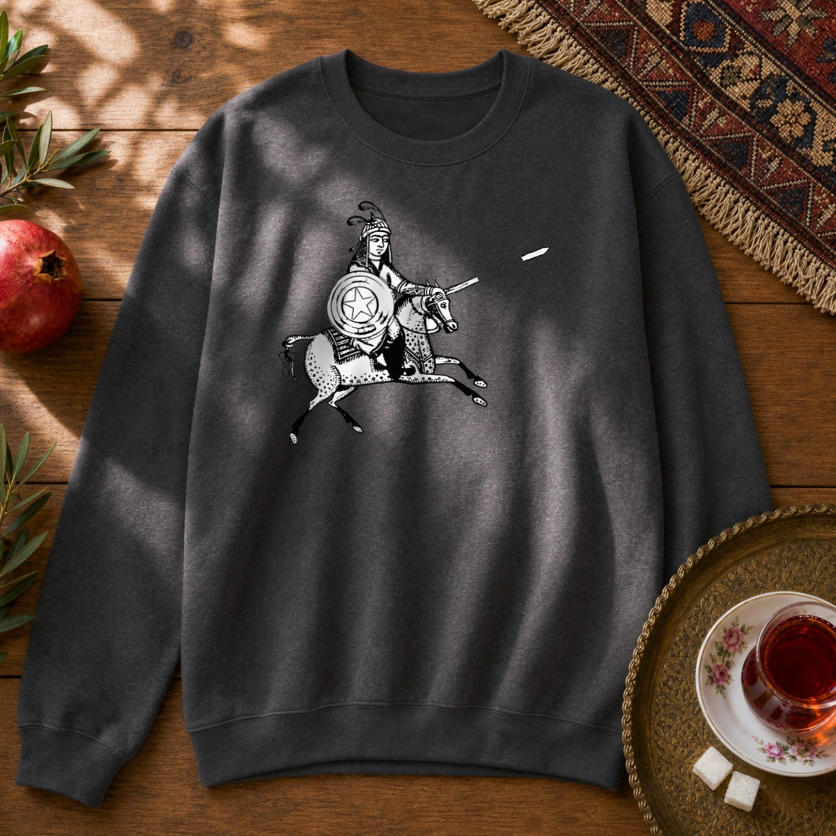 Heartbreak Hero Sweatshirt - Dark Heather