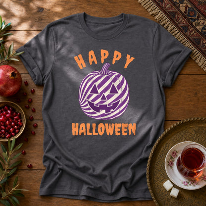 Happy Halloween - Toop Plastici Unisex T-Shirt - Dark Heather