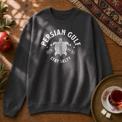 Persian Gulf Estd 550 BC Sweatshirt - Dark Heather
