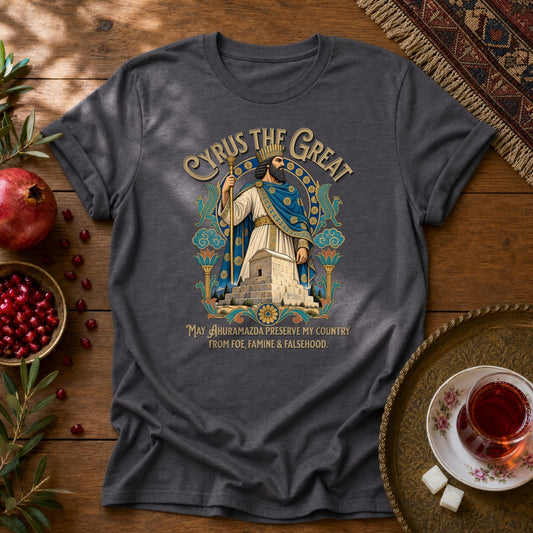 Cyrus the Great II Unisex T-Shirt - Dark Heather