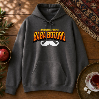 Bababozorg Hero Hoodie - Dark Heather