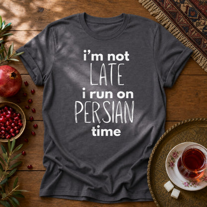 Persian Time Unisex T-Shirt - Dark Heather
