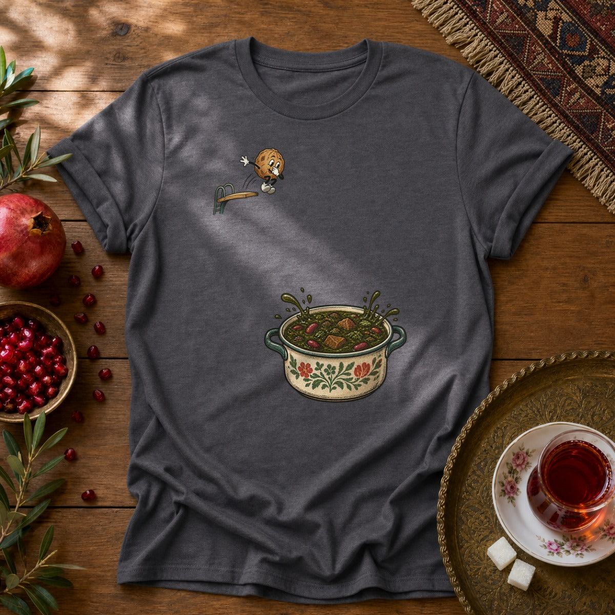 Brave Limoo Ammani Unisex T-Shirt - Dark Heather