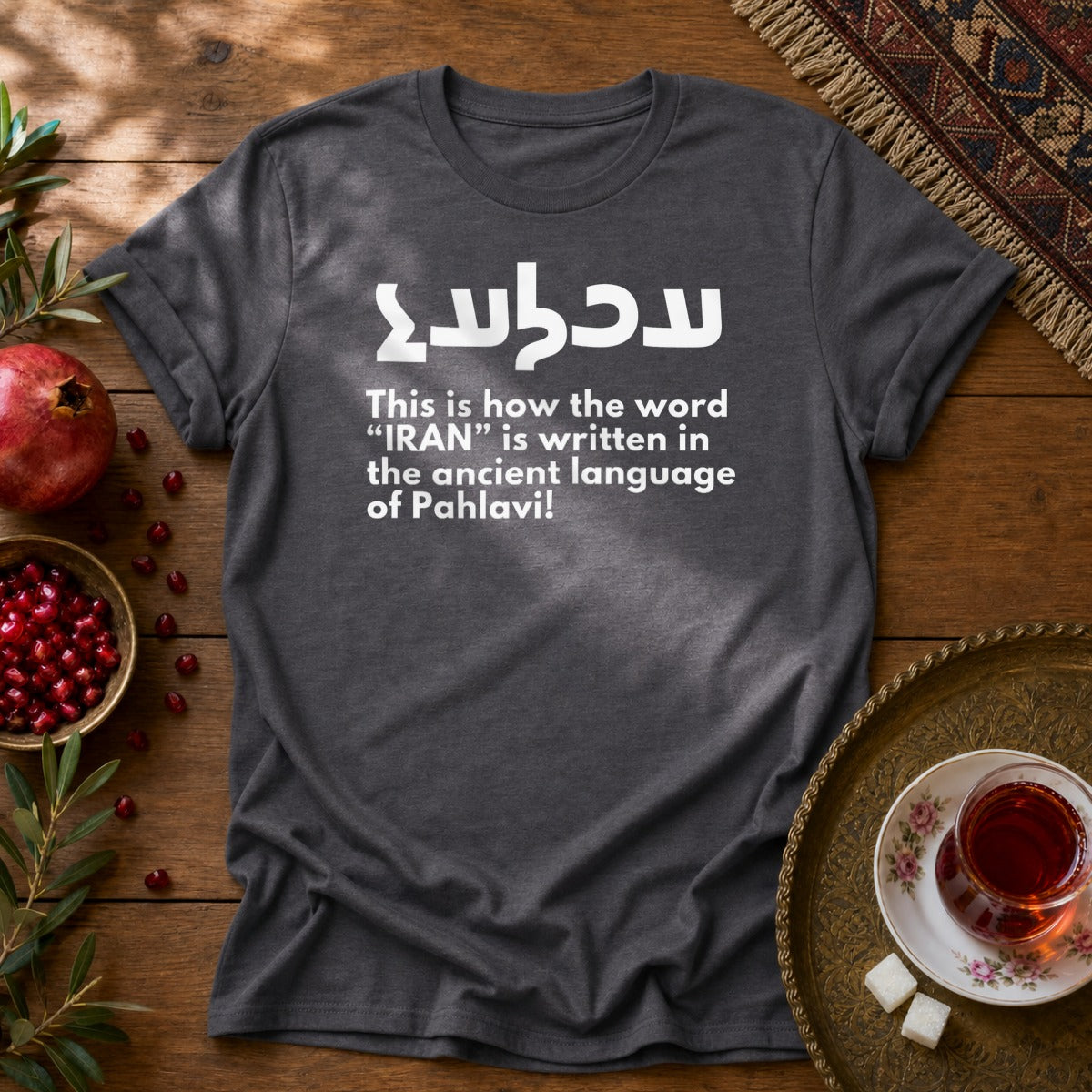 Write Iran Ancient Way Unisex T-Shirt - Dark Heather