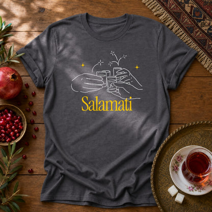 Salamati Shots Unisex T-Shirt - Dark Heather