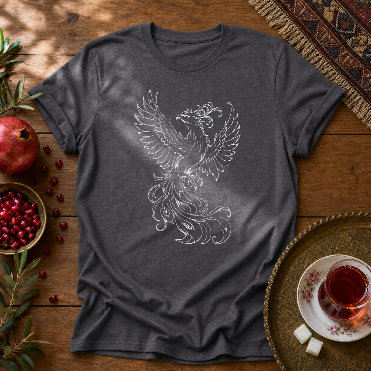 Simorgh Unisex T-Shirt - Dark Heather