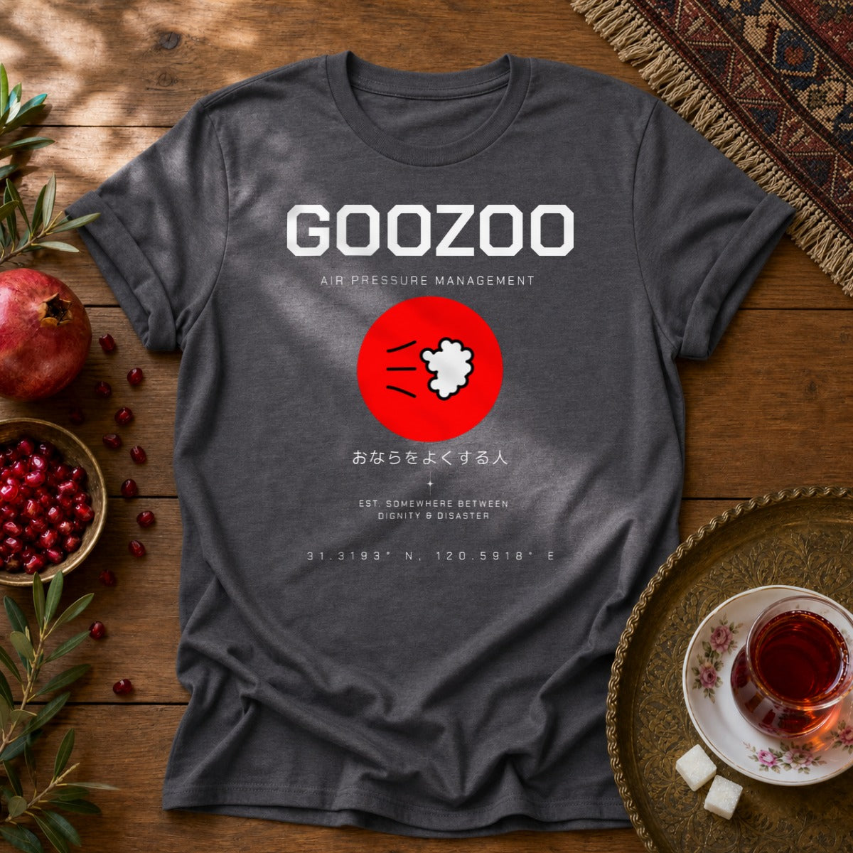 Goozoo Unisex T-Shirt - Dark Heather