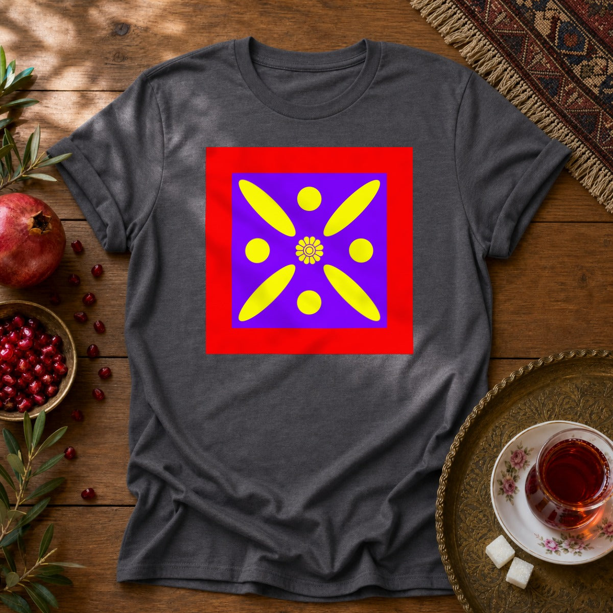 Derafshe Kaviani Unisex T-Shirt - Dark Heather