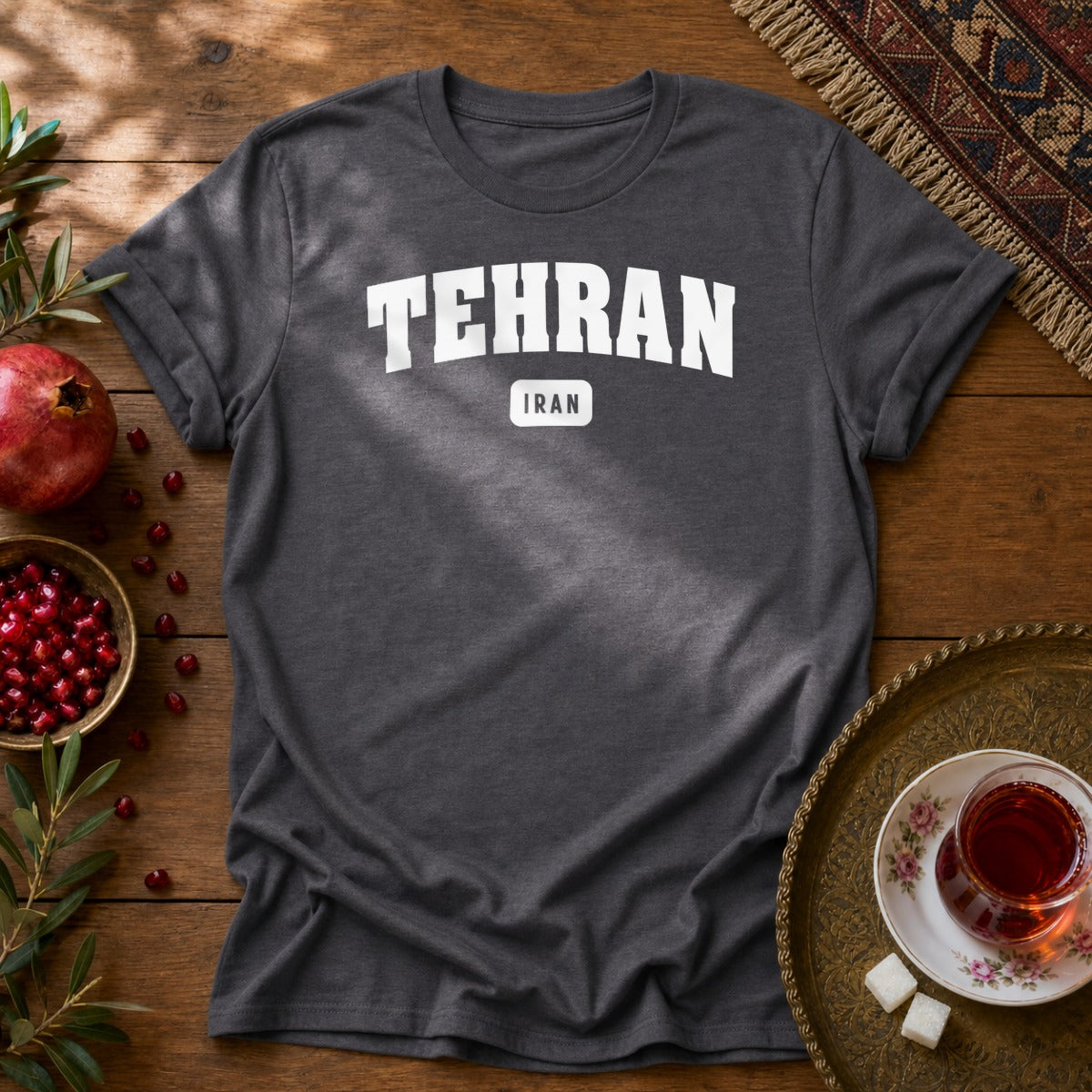 Tehran Unisex T-Shirt - Dark Heather