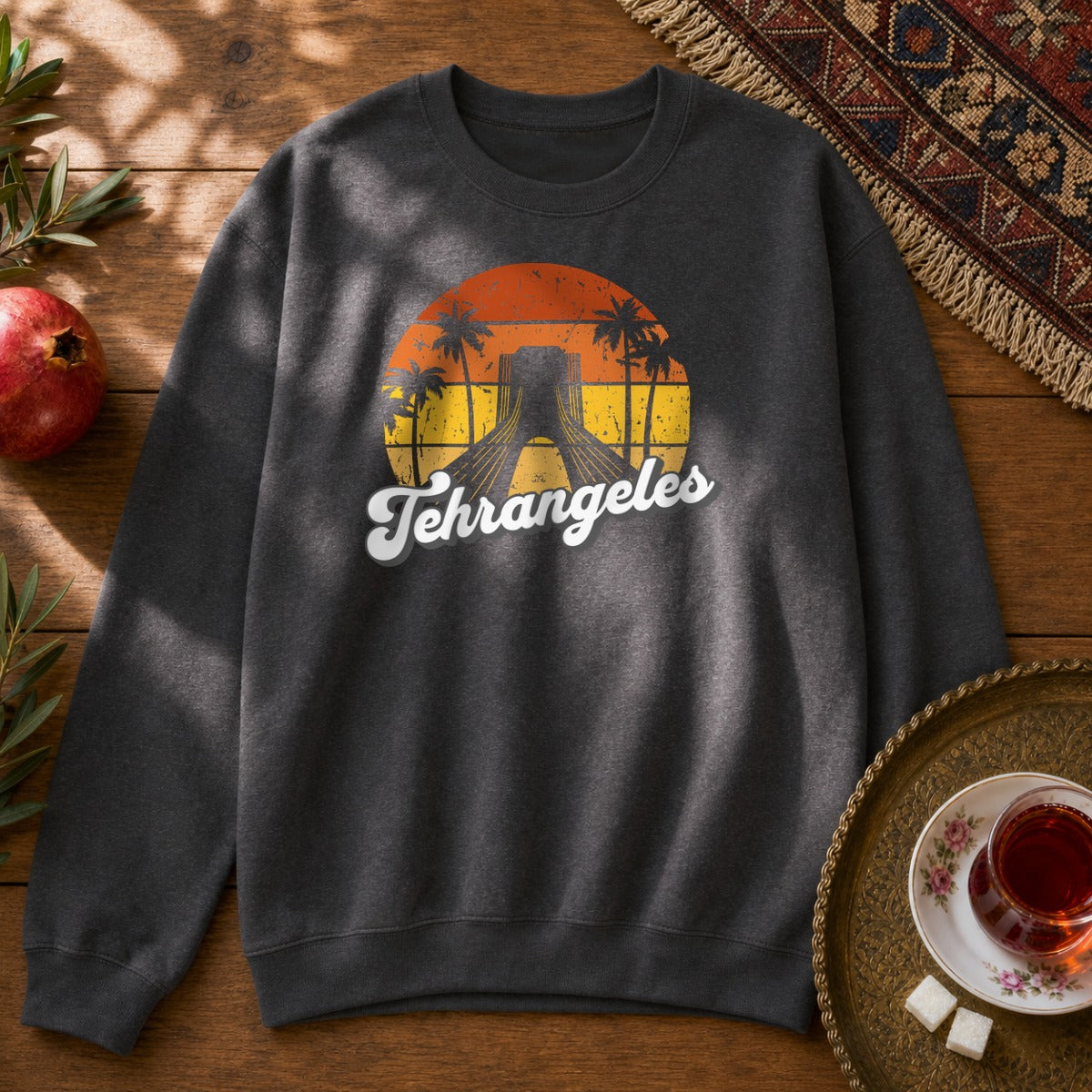 Tehrangeles Sweatshirt - Dark Heather