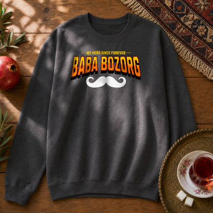 Bababozorg Hero Sweatshirt - Dark Heather