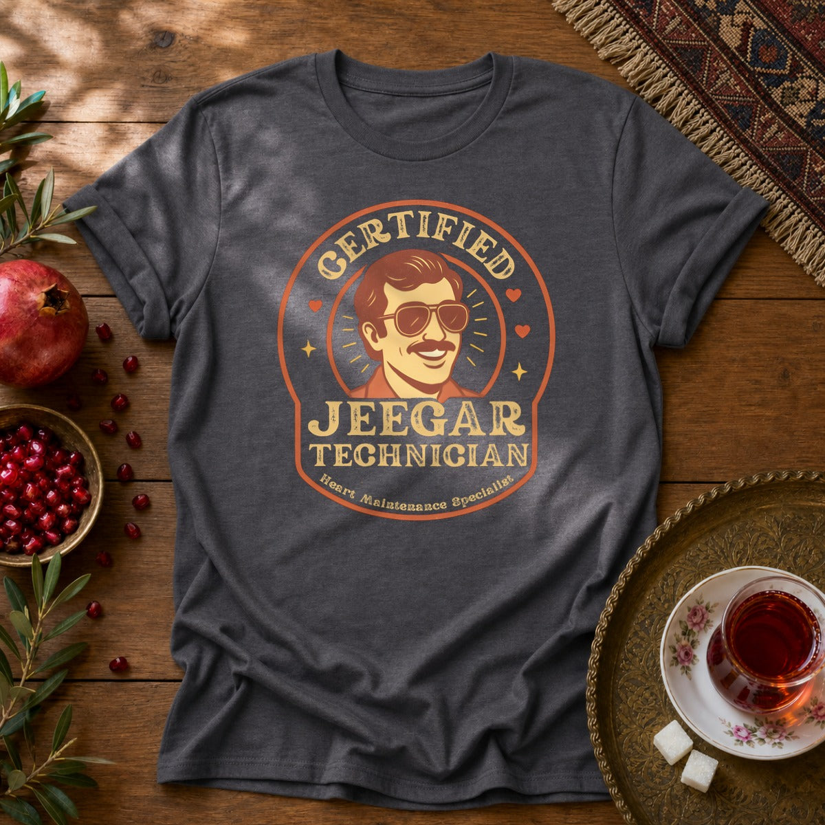 Certified Jeegar Technician Unisex T-Shirt - Dark Heather