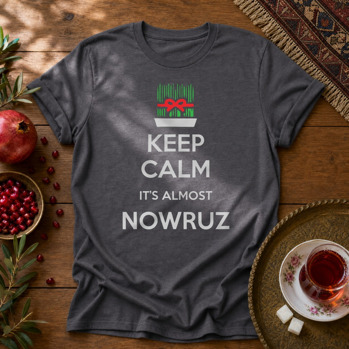 It's Almost Nowruz Unisex T-Shirt - Dark Heather