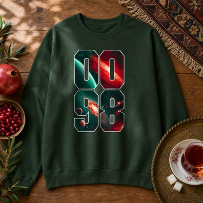 0098 Galaxy Sweatshirt - Forest Green