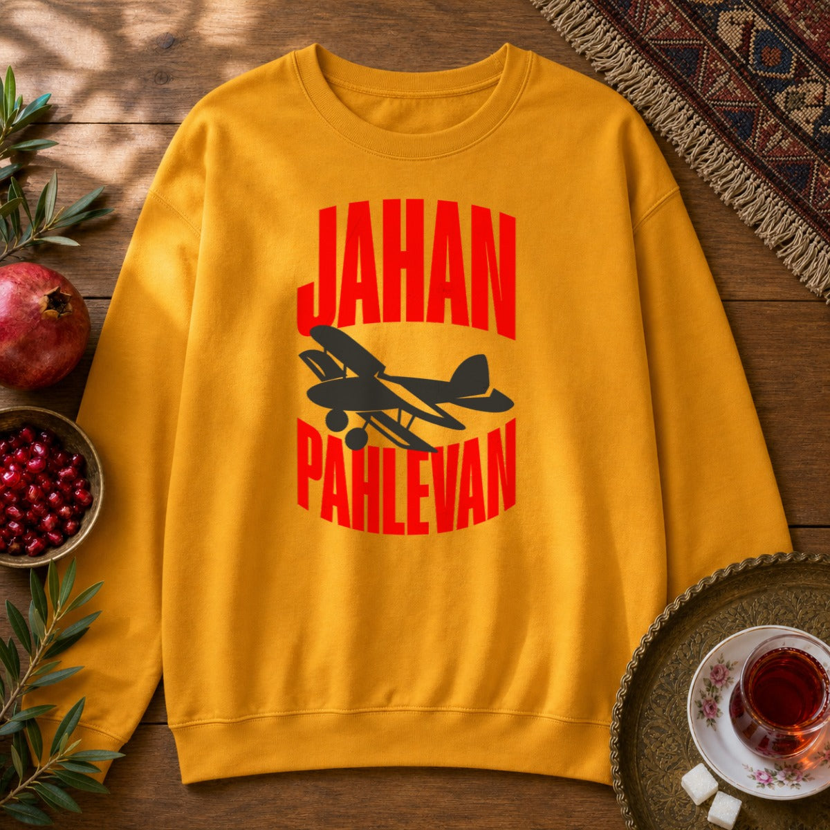 Jahan Pahlevan Sweatshirt - Gold
