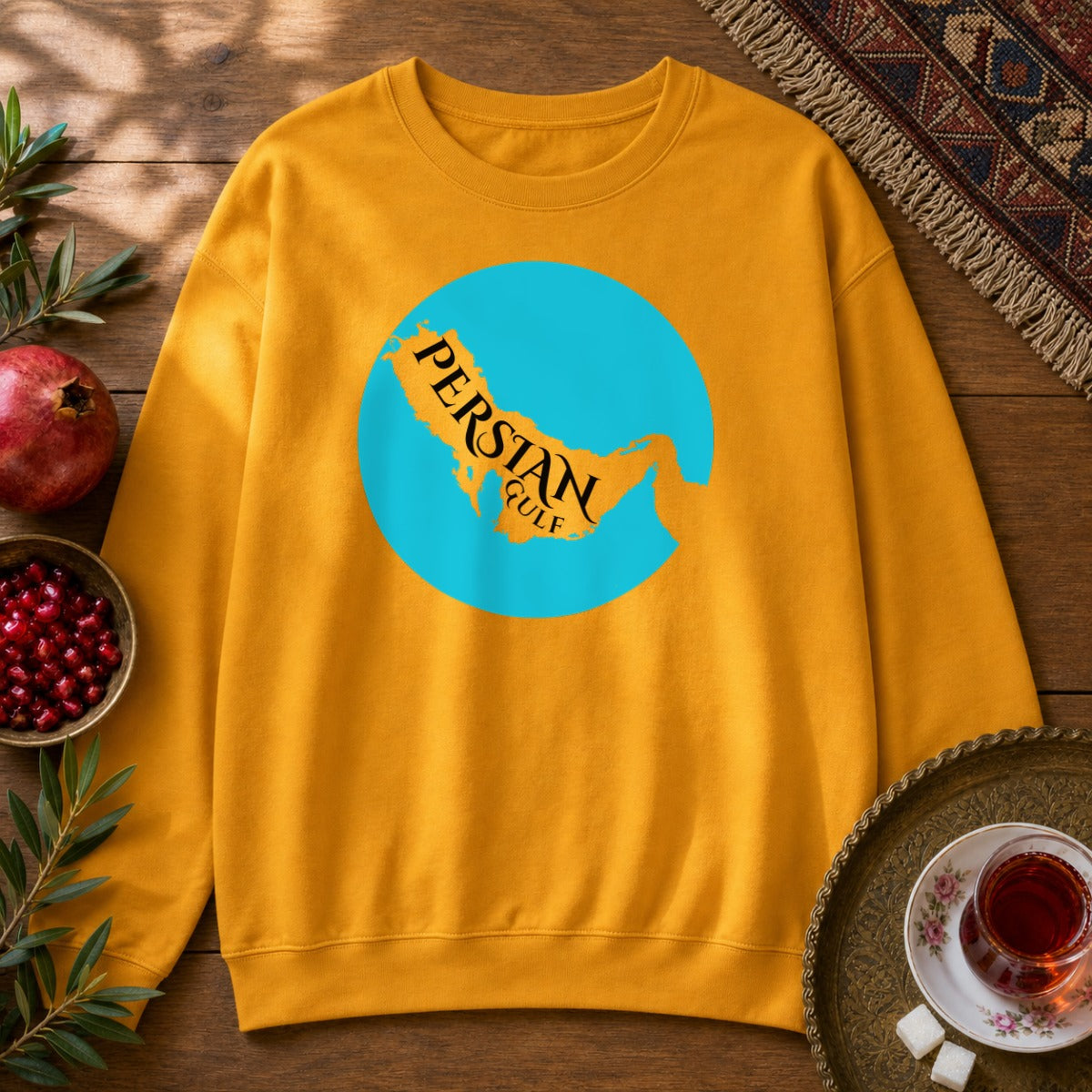 Persian Gulf Sweatshirt - Gold