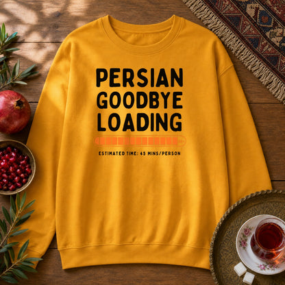 Persian Goodbye Loading Sweatshirt - Gold