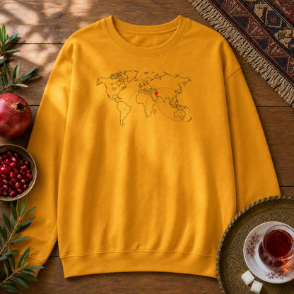 Homesick Sweatshirt - Gold