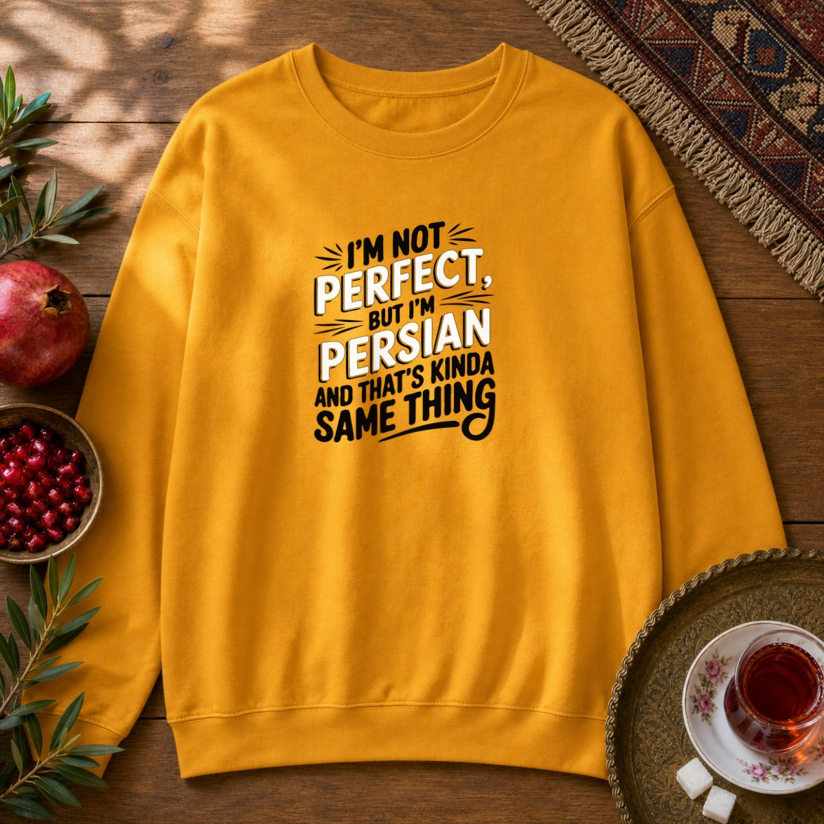 Perfect Persian Sweatshirt - Gold