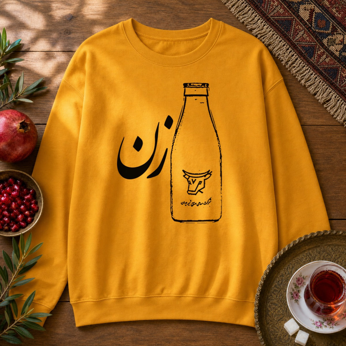 Shirzan Sweatshirt - Gold