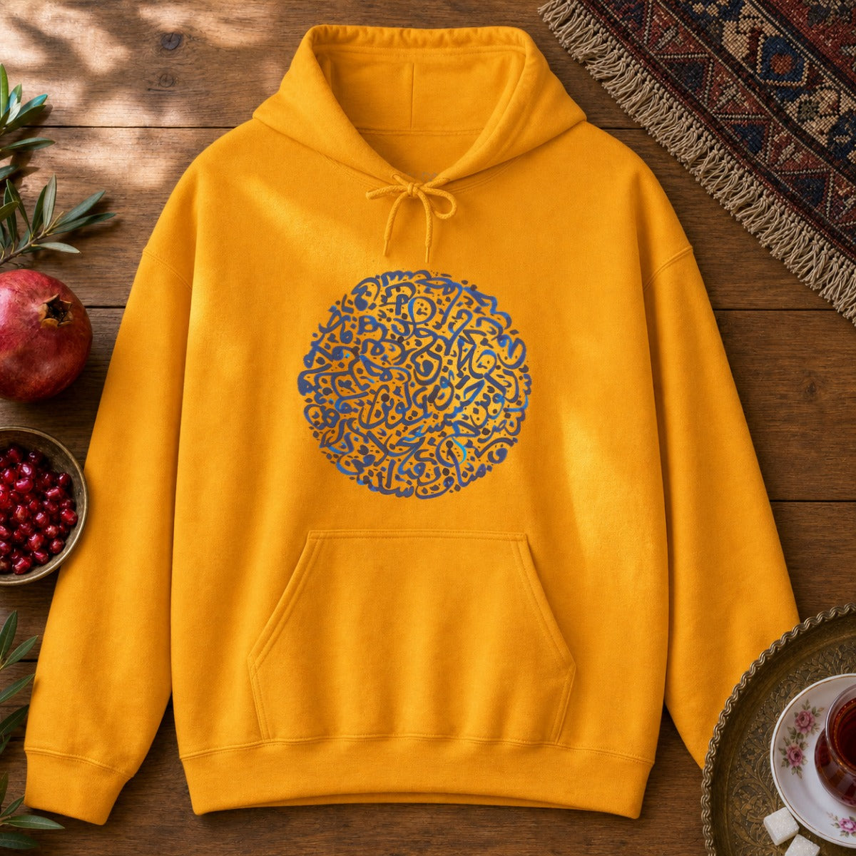 Dayereh Hoodie - Gold