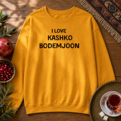 I Love Kashko Bodemjoon Sweatshirt - Gold