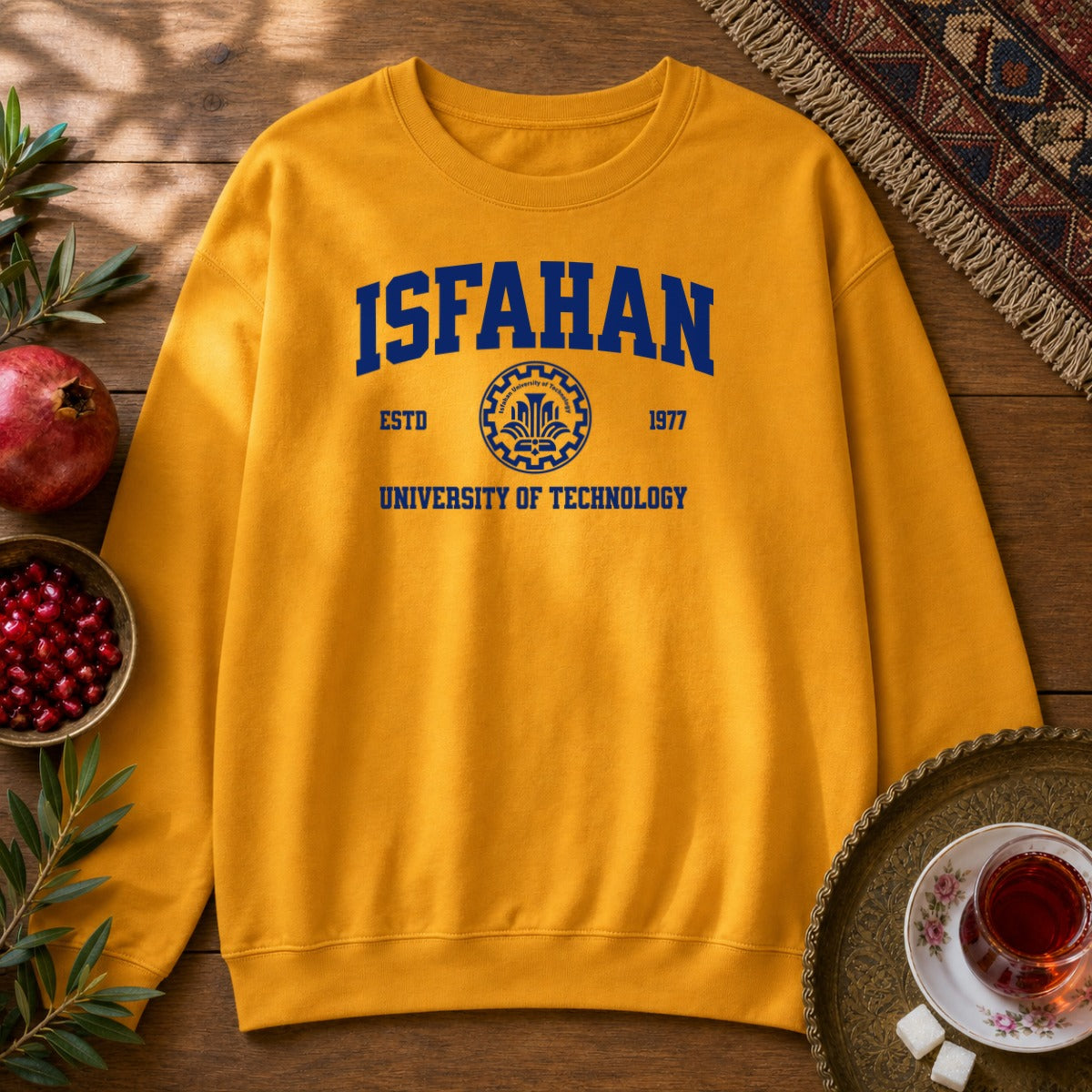 Isfahan University of Technology Sweatshirt - Gold