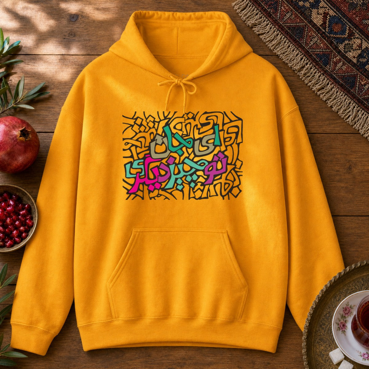 Ey Jaan Hoodie - Gold