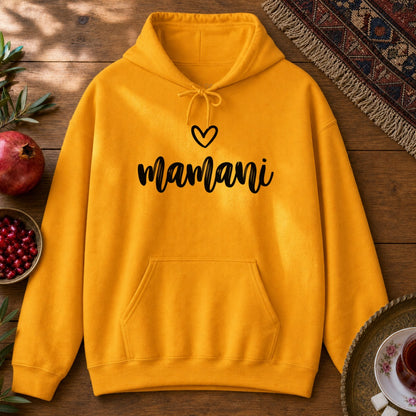 Mamani Heart Hoodie - Gold