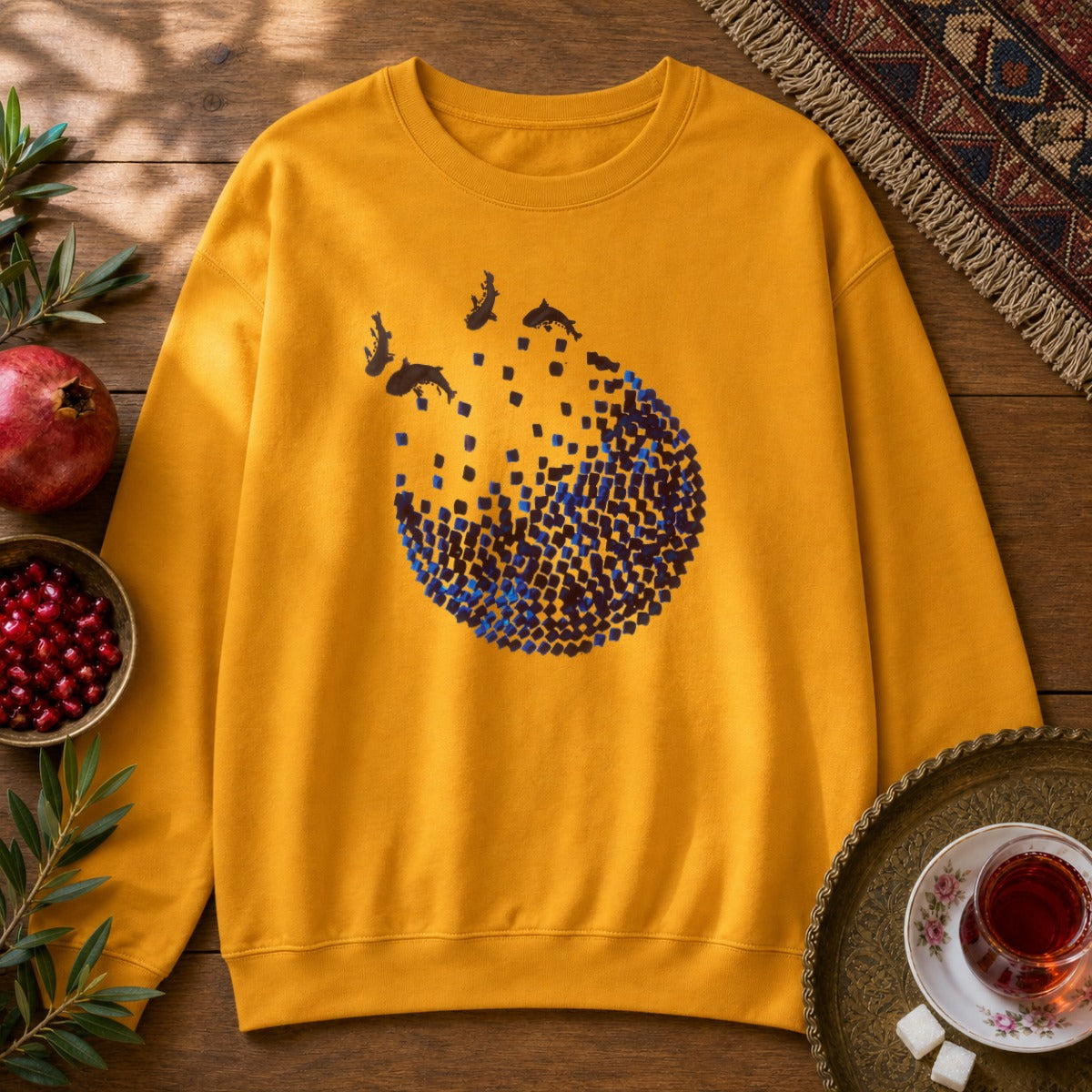 Mahi  Sweatshirt - Gold