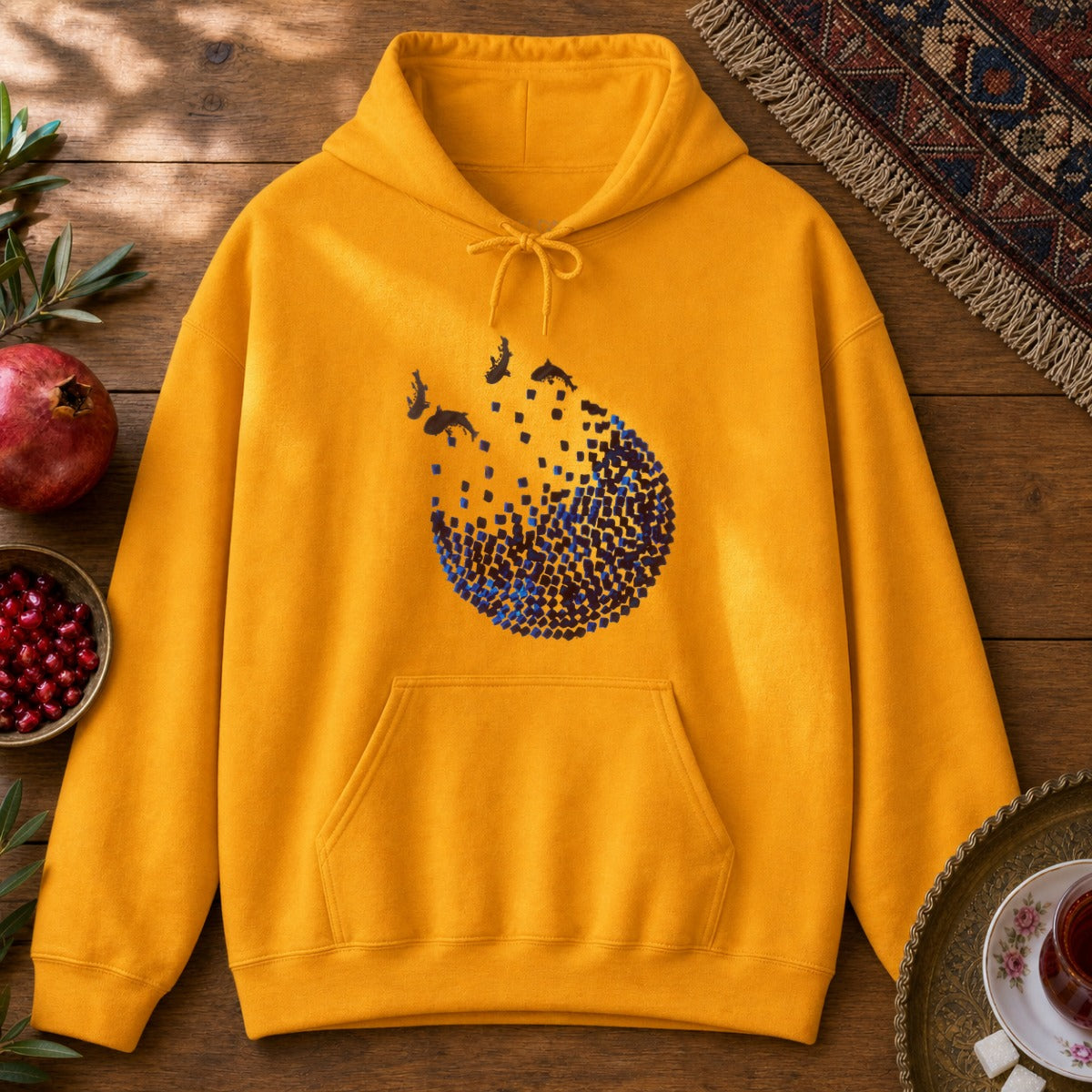 Mahi Hoodie - Gold