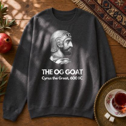 The OG GOAT Sweatshirt - Graphite Heather