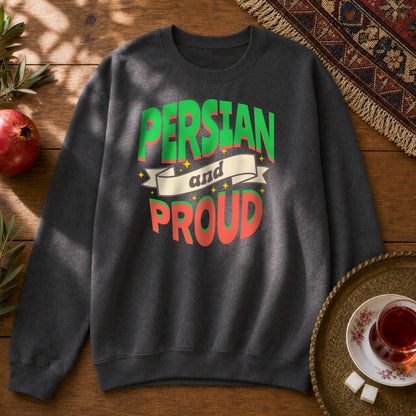 Persian & Proud Sweatshirt - Graphite Heather