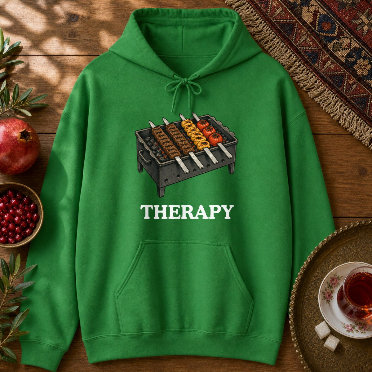 Therapy Hoodie - Irish Green