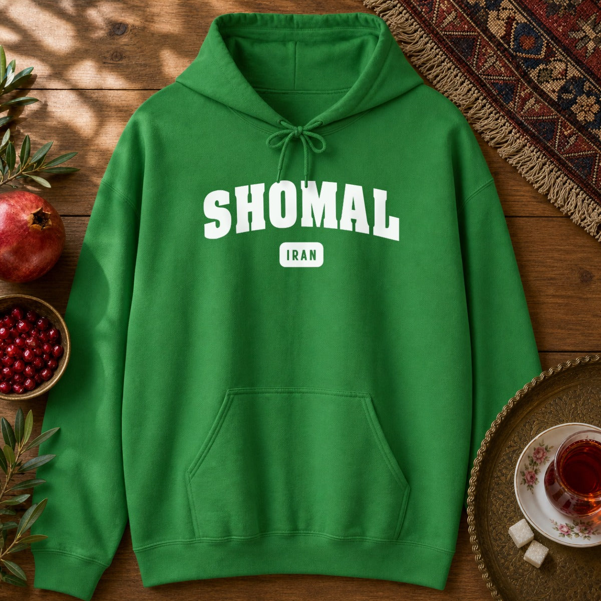 Shomal Hoodie - Irish Green