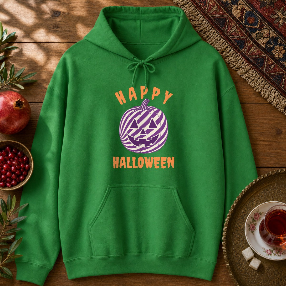 Happy Halloween - Toop Plastici Hoodie - Irish Green