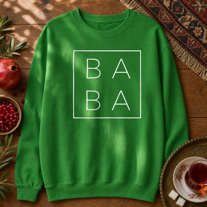 Baba Minimal Sweatshirt - Irish Green