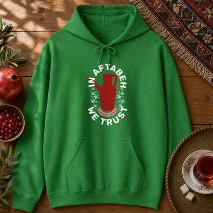 In Aftabeh We Trust Hoodie - Irish Green