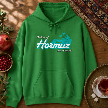 Strait of Hormuz Scene Hoodie - Irish Green