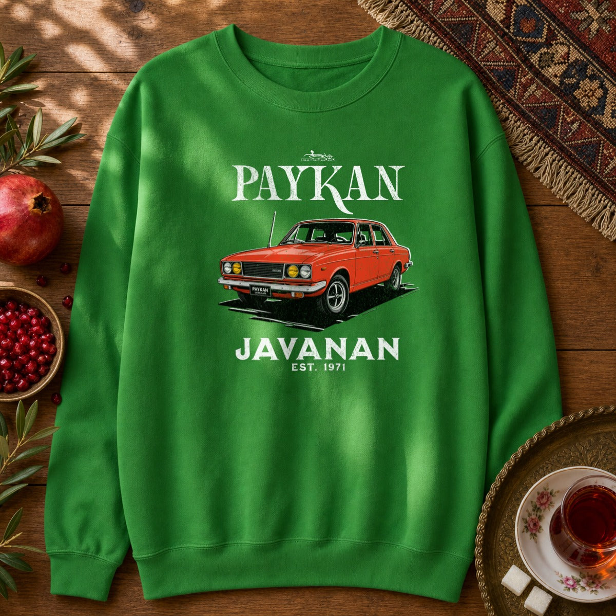 Paykan Javanan Sweatshirt - Irish Green