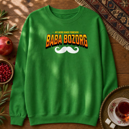 Bababozorg Hero Sweatshirt - Irish Green