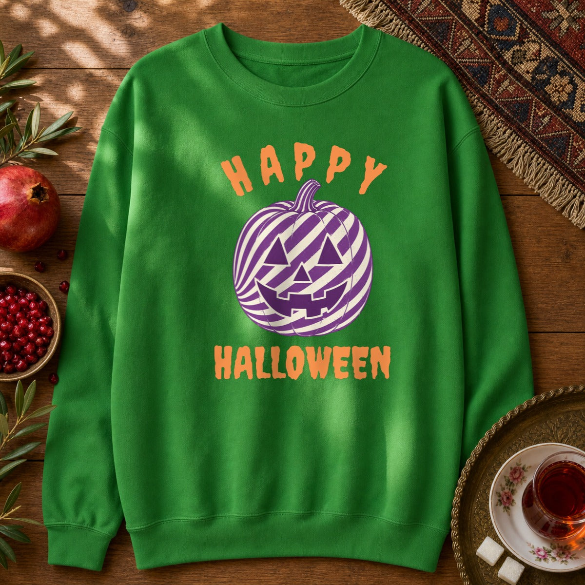 Happy Halloween - Toop Plastici Sweatshirt - Irish Green