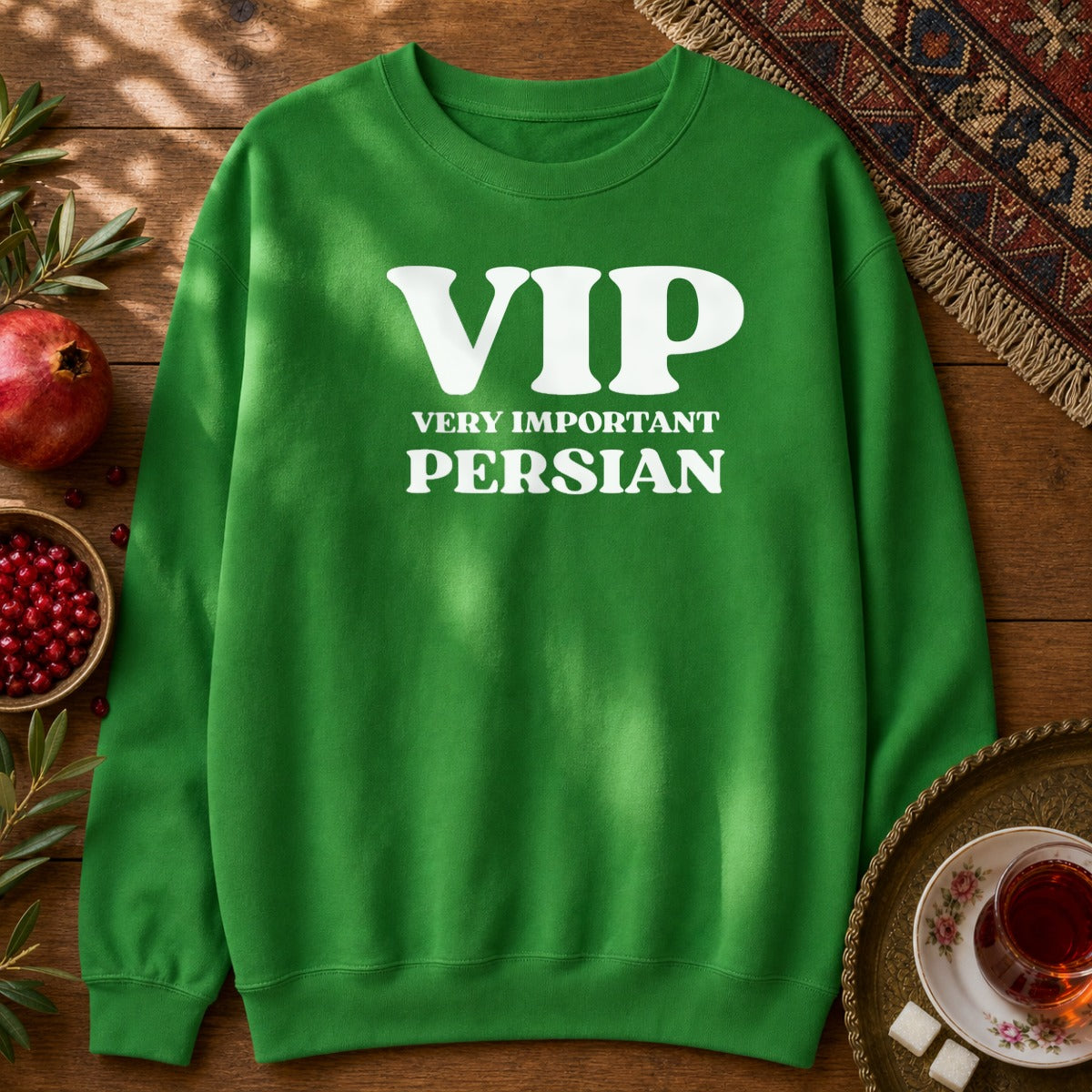Persian VIP Sweatshirt - Irish Green