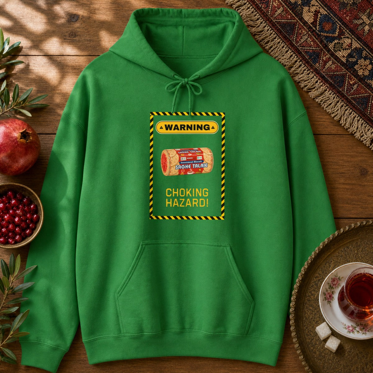 Saghe Talaie Hoodie - Irish Green
