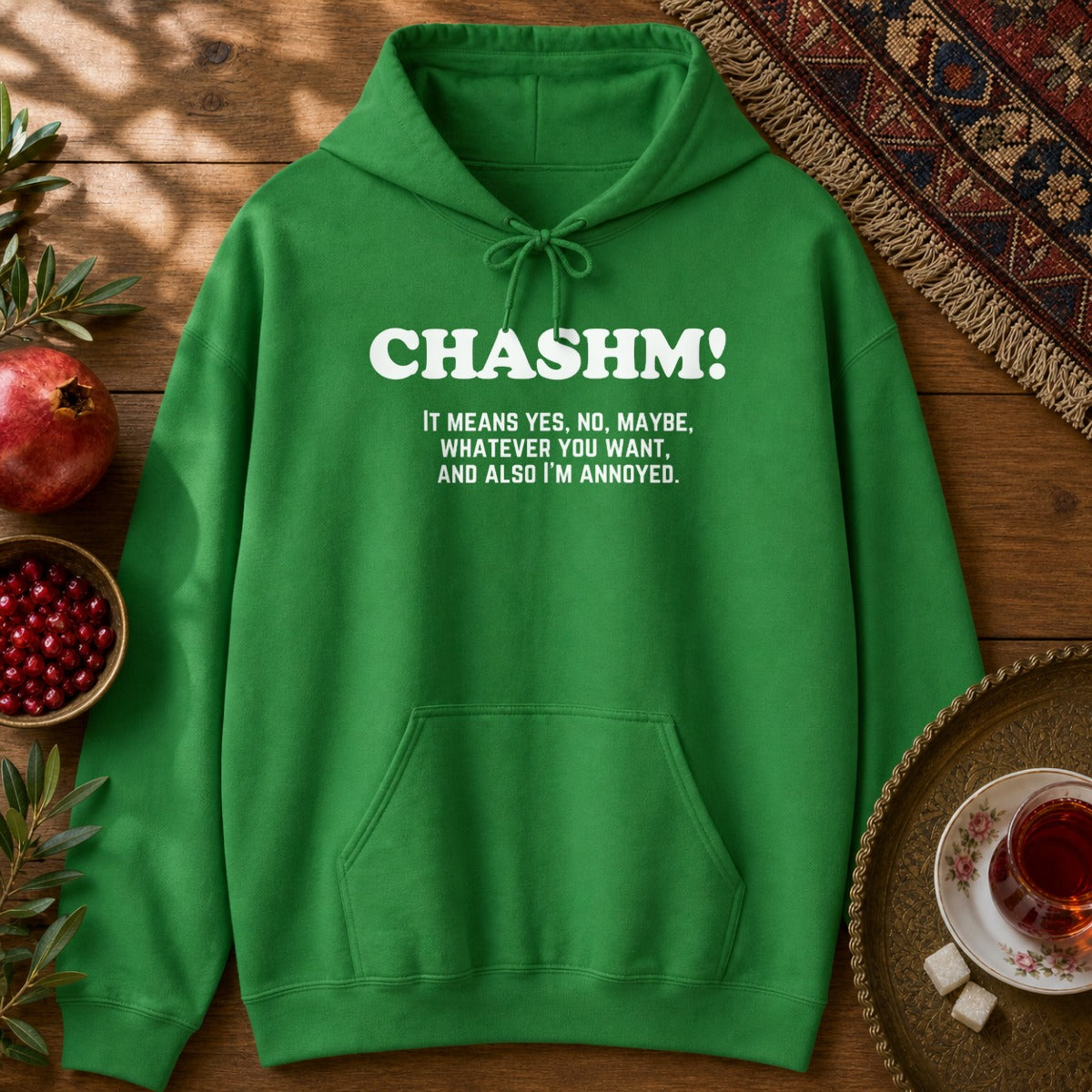 Chashm Defined Hoodie - Irish Green